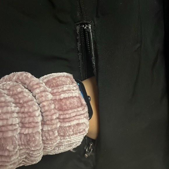 ⭐️ HOST PICK ALIA Size M Womens Black&Grey/White Faux Fur Winter Jacket/Coat $60 - Picture 6 of 14